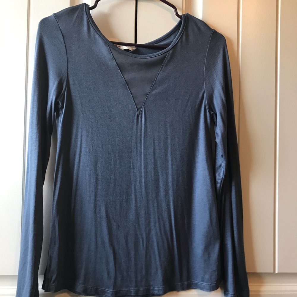 Blue long sleeve, brand new with tags